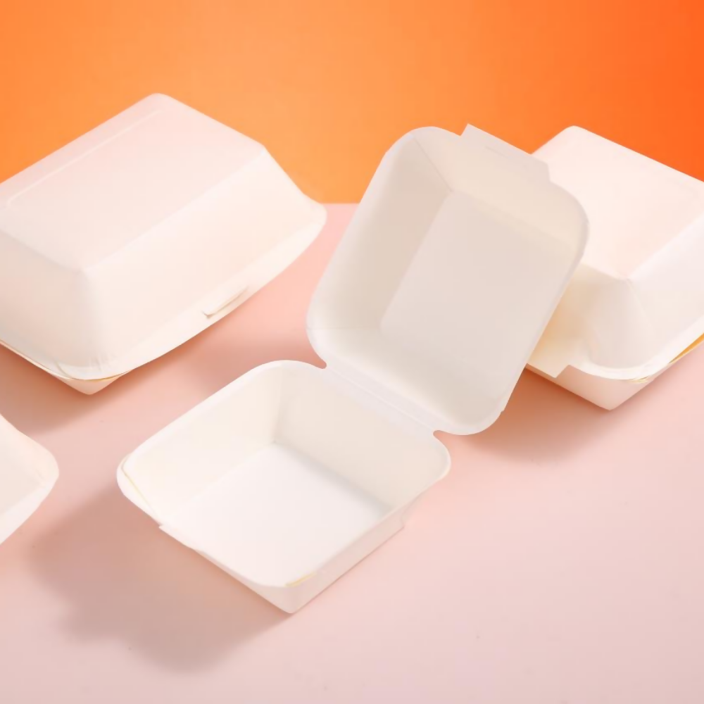 Boîte refermable en carton blanc 400mL 15x13,8x8 (1000 unités)