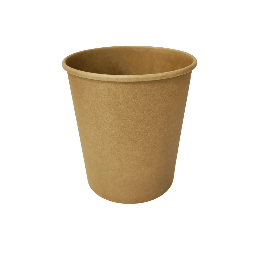 Pot kraft + couvercle kraft 960mL / 32oz 11,8x9,3x13,1cm (500 unités)