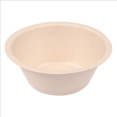BOLS 'BIONIC' 250 ML Ø11,4x4,4 CM NATUREL BAGASSE (1500 UNITÉ)