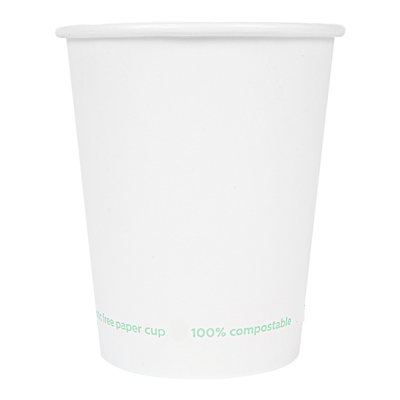 Gobelets Carton Sans Plastique 25 cl / 8 oz - 255 g/m²