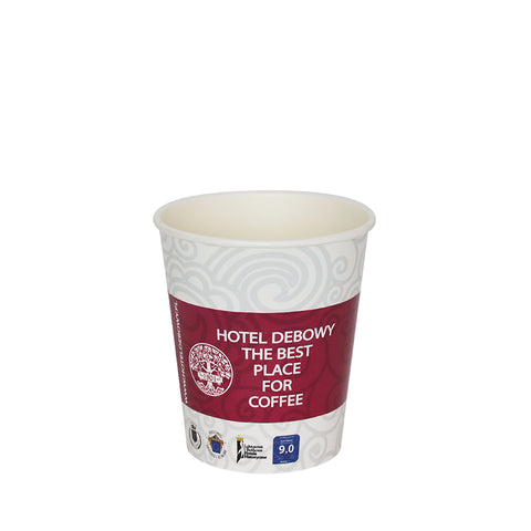 Custom paper cups 25 cl / 8 oz (1000 units or more)