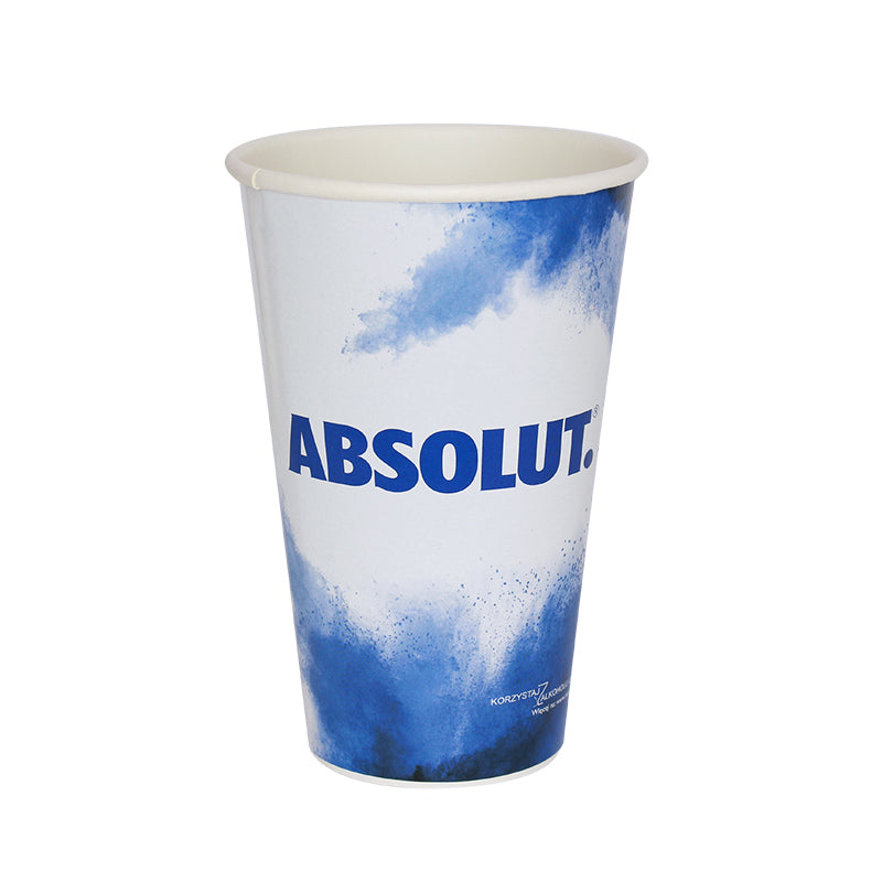 Gobelets carton 45 cl / 16 oz personnalisés (Grande Quantité)
