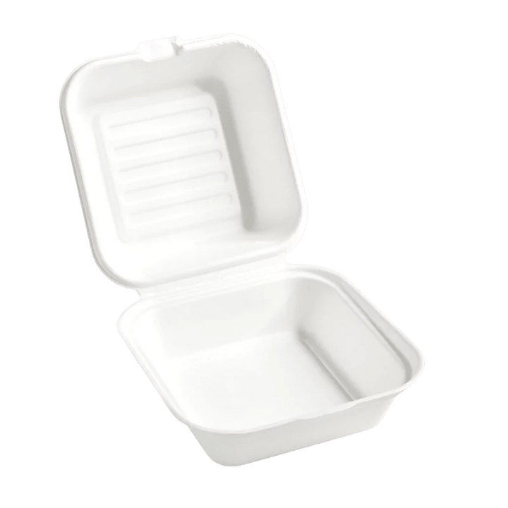 Boîte en pulpe de canne 15.5x15.2x7.8 cm (500 unités)