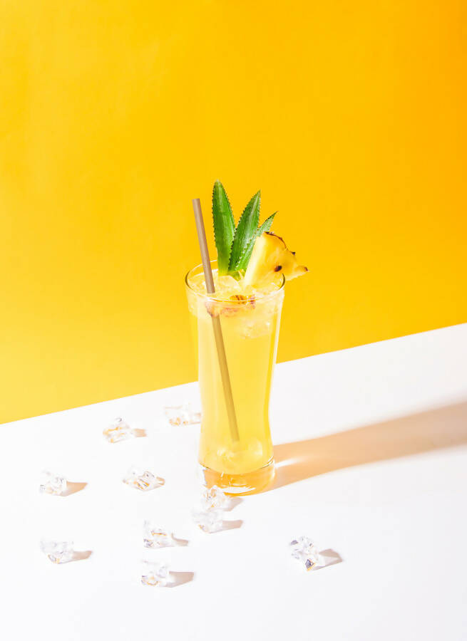 Boite de 500 pailles en fibre de canne à sucre 21cms x 6mm - taille standard