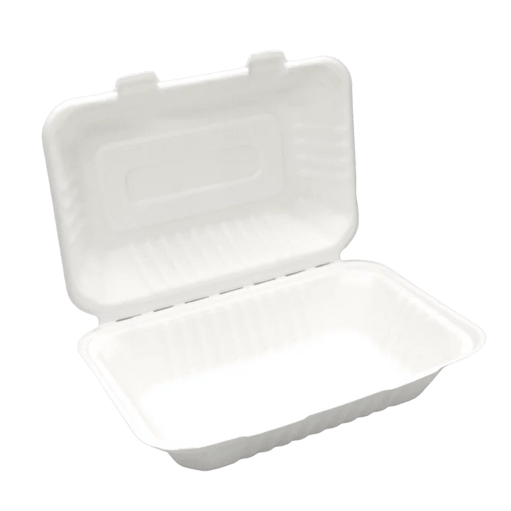 Boîte en pulpe de canne 23x15.8x8 cm (250 unités)