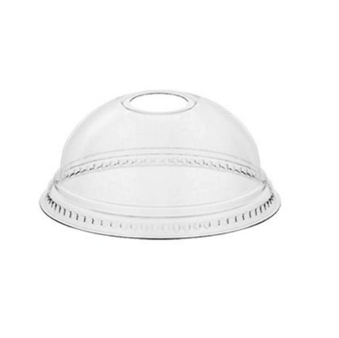 Couvercles Dome avec passage de paille pour pots à dessert TS7X / TP9X