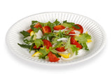 Assiettes rondes en carton Ø 18 cm blanc