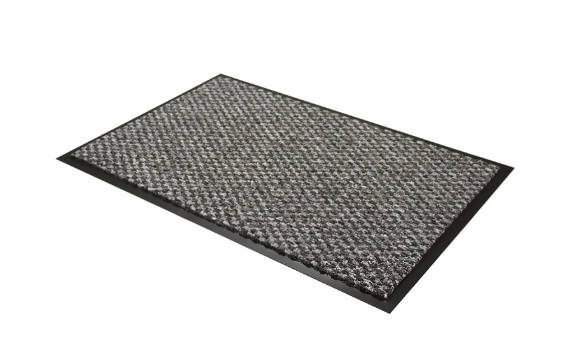 Tapis anti-poussières anthracite 40x60 cm