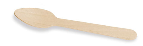 Petites cuillères en bois 10 cm