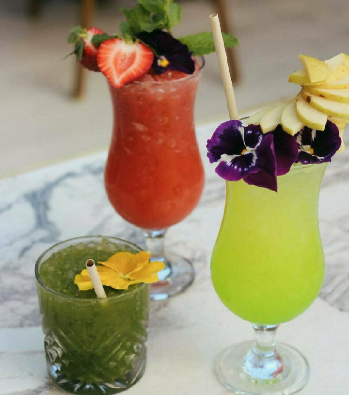 Pailles jetables en Fibre de Bambou - La Petite 12.5 * 0.6 cm (5000 unités)