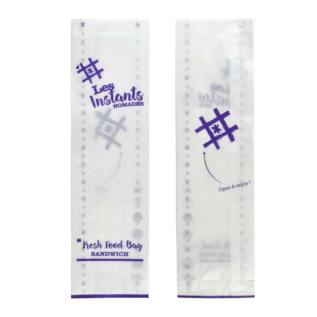 Sac Sandwich Blanc "Instants nomades"