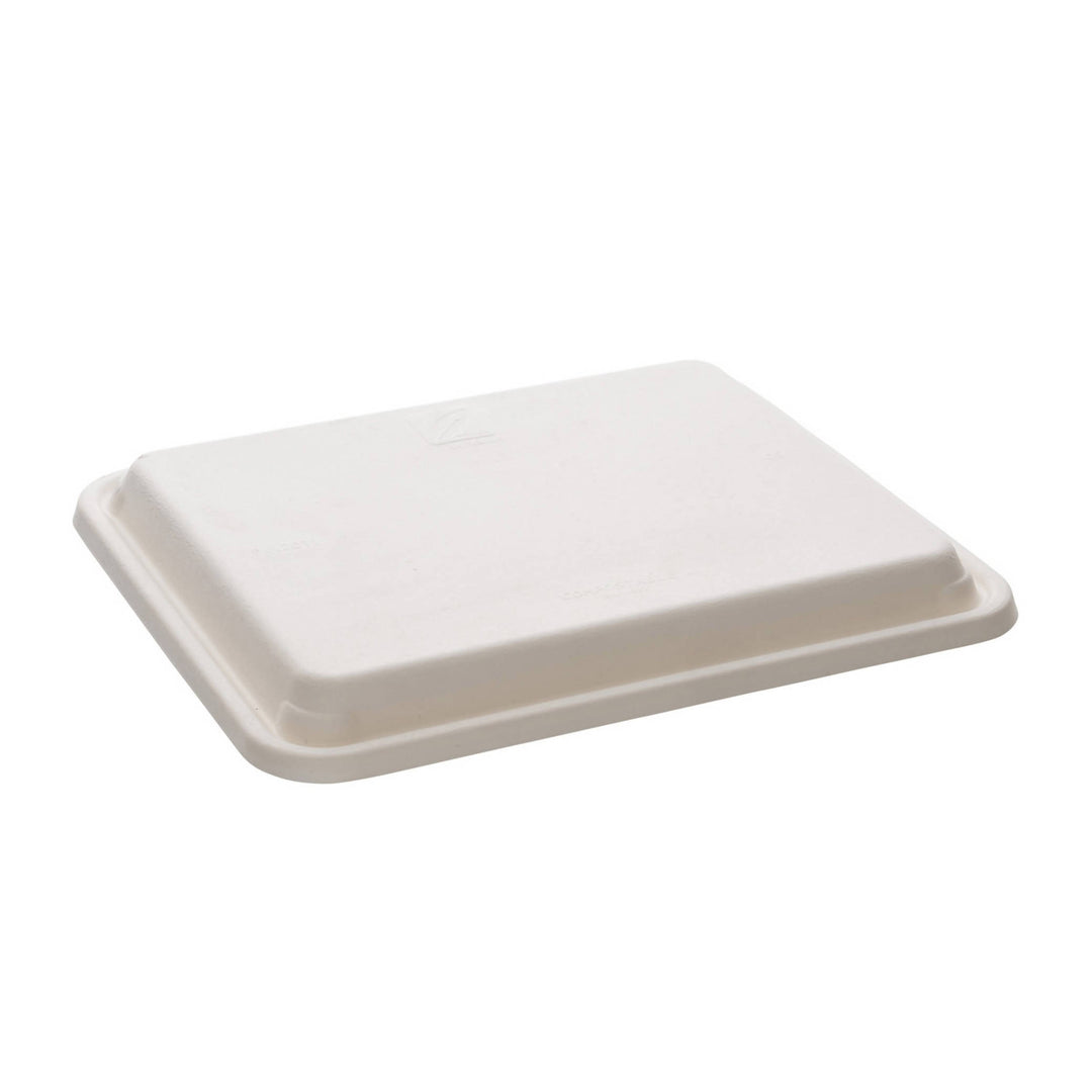 COUVERCLE POUR PLATEAU REPAS EN FIBRE 5 COMPARTIMENTS 