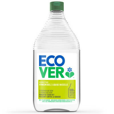 ECOVER LIQUIDE VAISSELLE CITRON & ALOE VERA - 0.950 ML (8 Unités)
