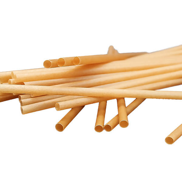 Pailles canne à sucre short drinks 6X140 mm