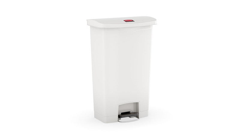 COLLECTEUR À PÉDALE SLIM JIM® 90 L BLANC