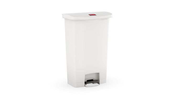 COLLECTEUR À PÉDALE SLIM JIM® 90 L BLANC