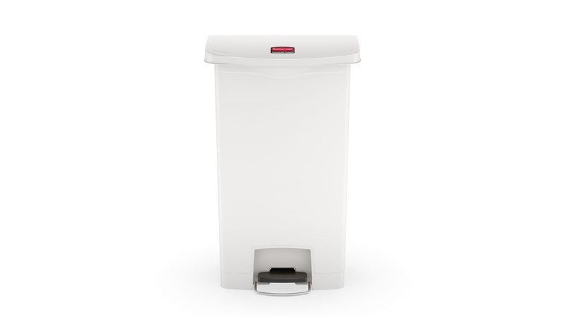 COLLECTEUR À PÉDALE SLIM JIM® 90 L BLANC