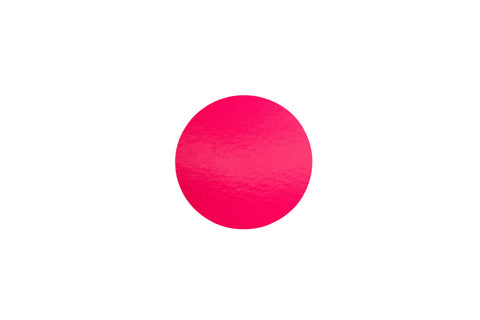 SUPPORT A PATISSERIE ROND DOUBLE FACE FUCHSIA/NOIR - 3 tailles (50 UNITES)