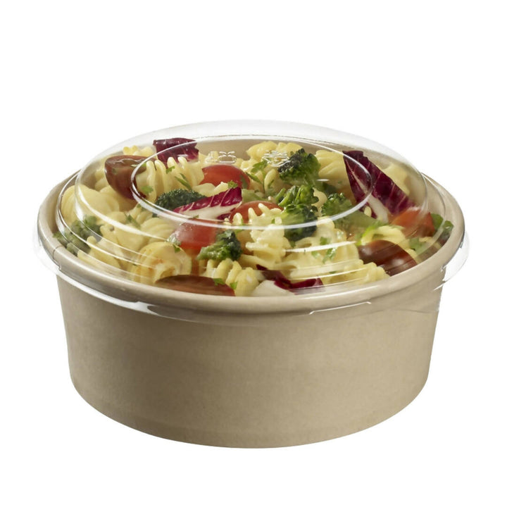 300 Saladiers en fibre de bambou + Couvercle - 750 ml