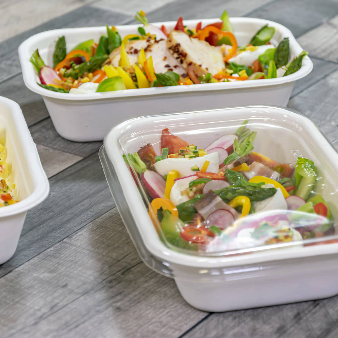 Barquette en fibre 850ml (250 UNITÉS)