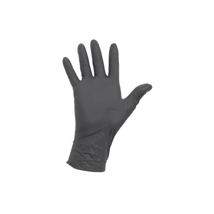 Gant Nitrile non poudré Gris - Taille S - 1 carton de 10 boites de 100 gants : 1000 gants au total