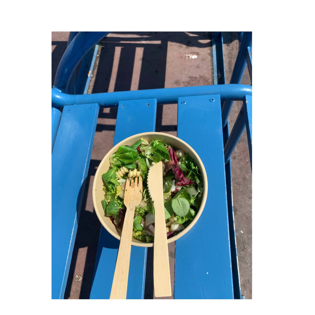 Couteaux jetables en fibre de Bambou - 17 cm (2500 unités)