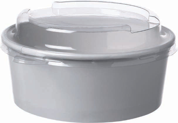 Bols ronds Kraft / Saladiers carton blanc 850ml sans couvercles (500 unités)