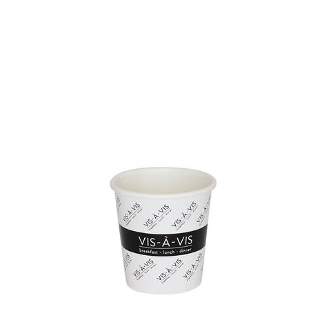 Bedrukte kartonnen bekers 10 cl / 4 oz (1000 + stuks)