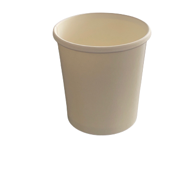 Bols à soupe 770 ml carton blanc/brun sans couvercle (500 unités)