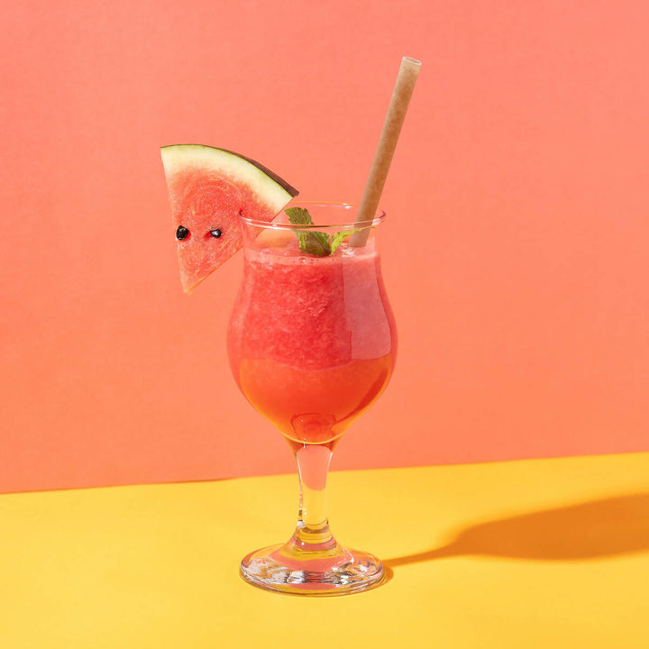 Boite de 300 pailles en fibre de canne à sucre 21cms x 8mm - taille large