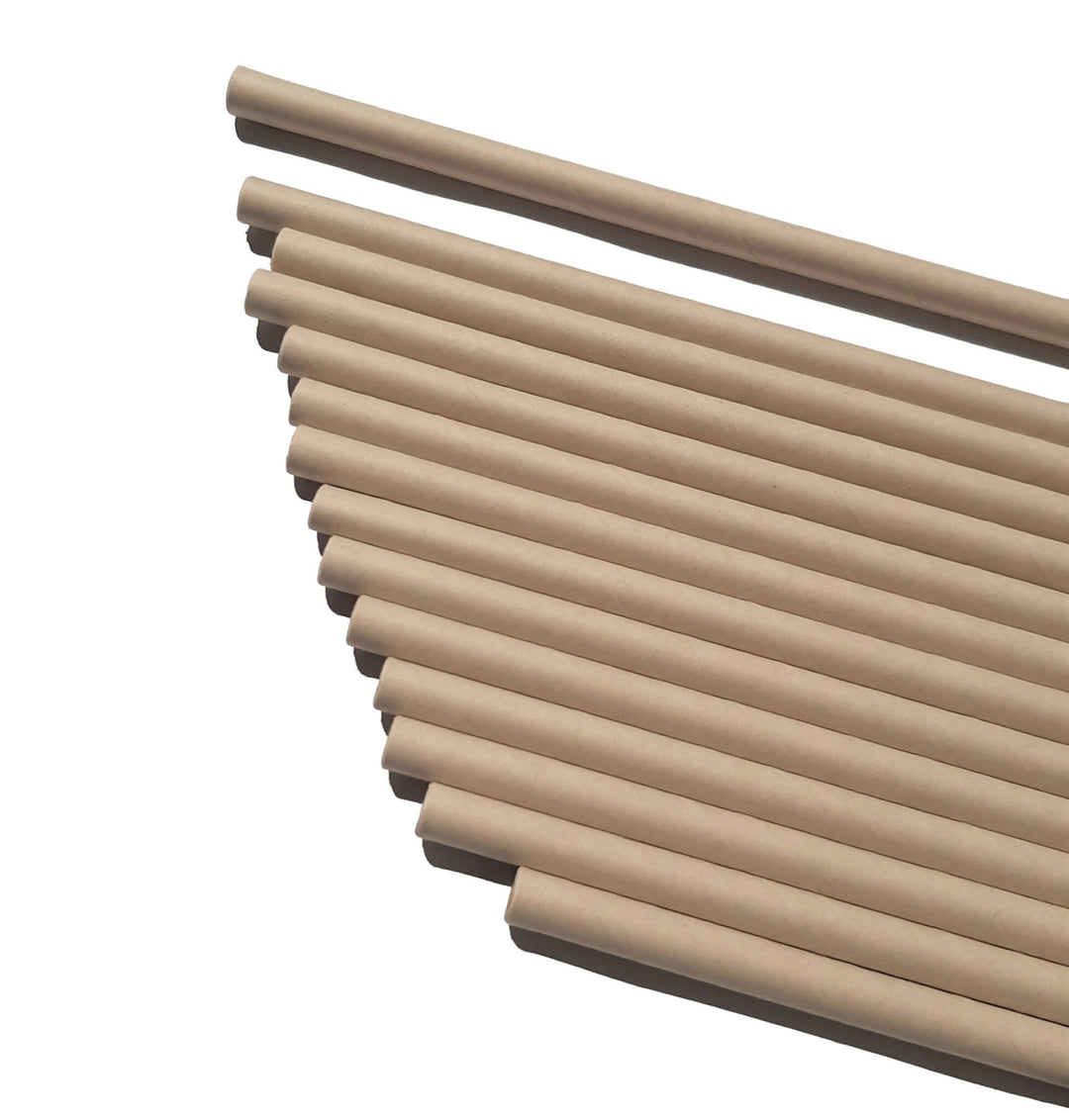 Pailles jetables en Fibre de Bambou - La Petite 12.5 * 0.6 cm (5000 unités)