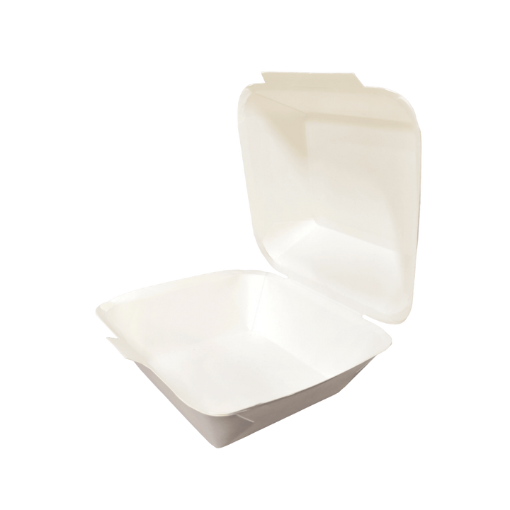 Boîte refermable en carton blanc 400mL 15x13,8x8 (1000 unités)